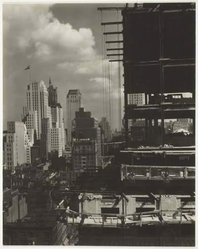 Z mého okna na americkém místě na severu od Alfred Stieglitz