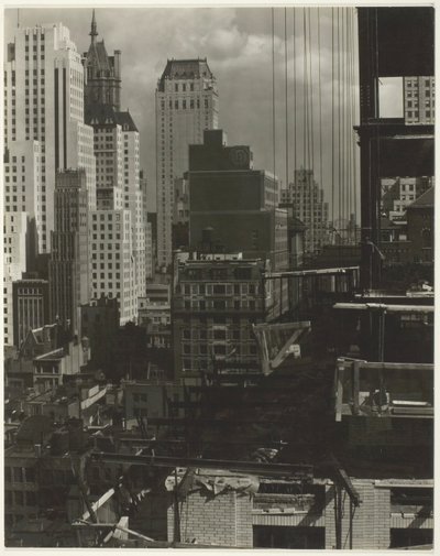 Z mého okna na americkém místě na severu od Alfred Stieglitz