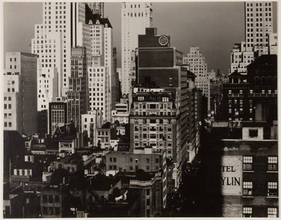 Z mého okna na americkém místě na severu od Alfred Stieglitz