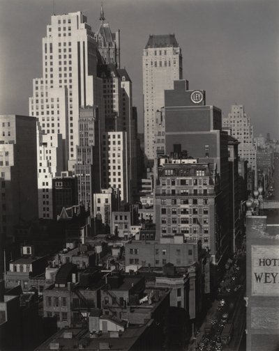 Z mého okna v An American Place, sever od Alfred Stieglitz