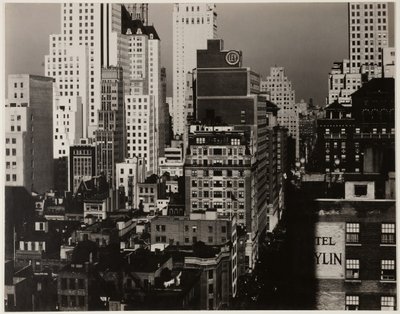 Z mého okna na americkém místě, sever, 193031. od Alfred Stieglitz