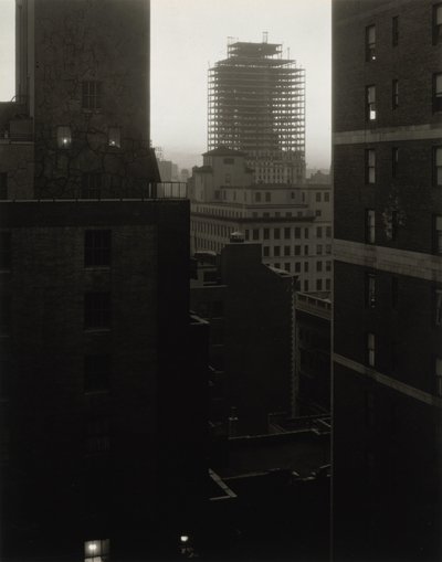 Z mého okna v An American Place, jihozápad od Alfred Stieglitz