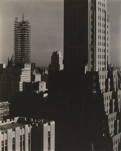 Z mého okna v Sheltonu na severu od Alfred Stieglitz