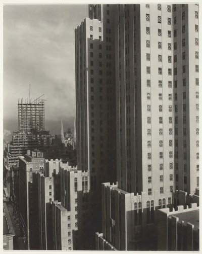 Z mého okna v Shelton, West, 1931. od Alfred Stieglitz