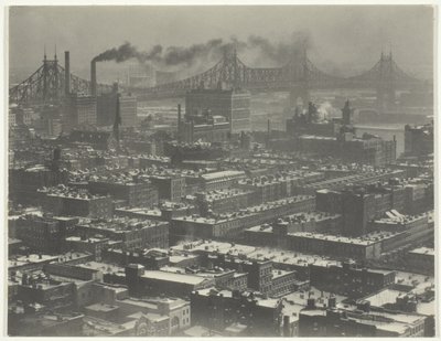Z pokoje "3003" - The Shelton, New York, pohled na severovýchod od Alfred Stieglitz