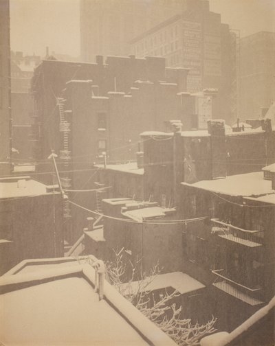 Ze zadního okna "291" od Alfred Stieglitz