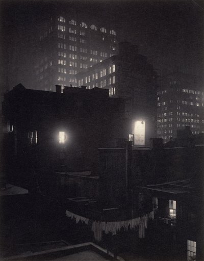 Ze zadního okna, 291 - N.Y. od Alfred Stieglitz