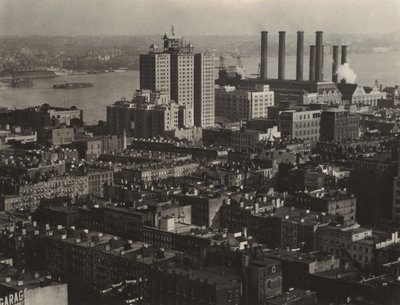 Z Sheltonu ve státě New York (pokoj 3003), pohled na jihovýchod od Alfred Stieglitz