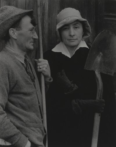 Georgia O’Keeffeová a Donald Davidson od Alfred Stieglitz