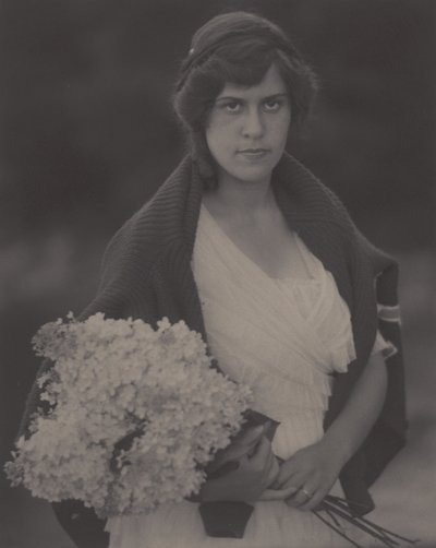 Kitty u jezera George od Alfred Stieglitz