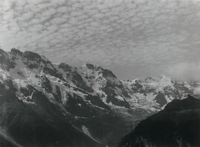 Střední sníh a led od Alfred Stieglitz