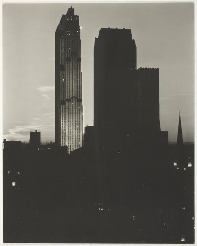 New York od společnosti Shelton od Alfred Stieglitz