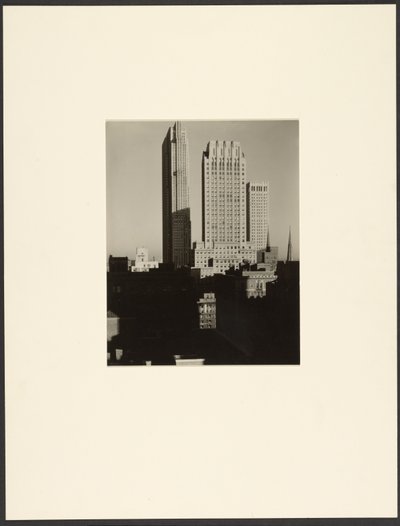 New York od společnosti Shelton od Alfred Stieglitz