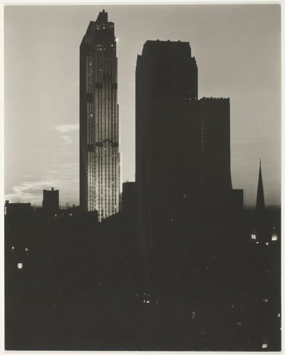 New York od společnosti Shelton od Alfred Stieglitz