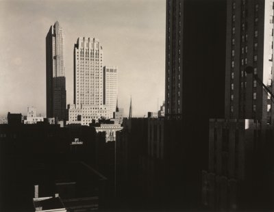 New York z pohledu Sheltonu od Alfred Stieglitz