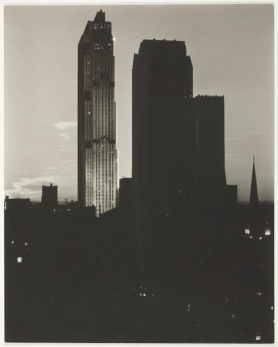 New York z Sheltonu, 1935. od Alfred Stieglitz