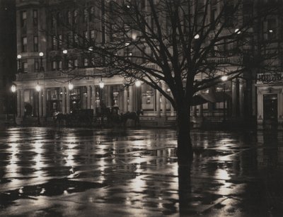 Noc - New York od Alfred Stieglitz