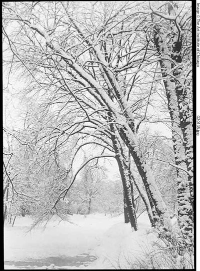 Sněhová krajina, Berlín od Alfred Stieglitz