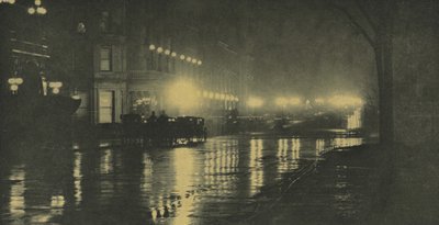 Záře noci – New York od Alfred Stieglitz