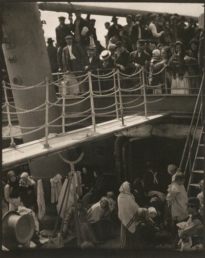 The Steerage, 1907, vytištěno 1915. od Alfred Stieglitz