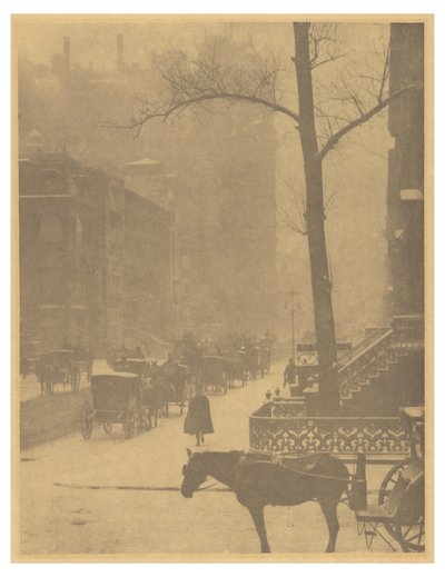 [Ulice - návrh plakátu] od Alfred Stieglitz