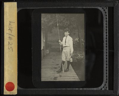 Howard bez názvu s rybářským prutem, 1910 nebo 1912. od Alfred Stieglitz