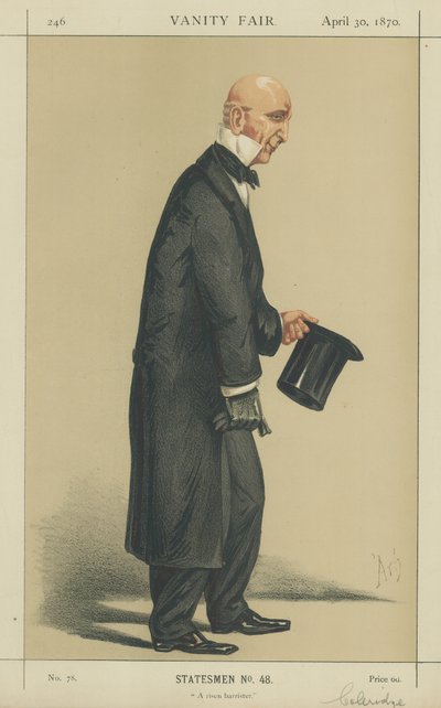 Sir John Coleridge od Alfred Thompson