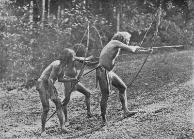 Veddahs or Wild Men, c1890, 1910 od Alfred William Amandus Plate