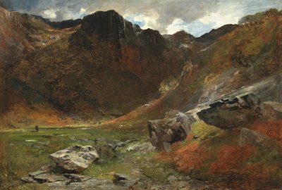 Marshy Glen z přírody od Alfred William Hunt