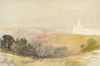 Durham z Red Hills, 1866-1880 od Alfred William Hunt
