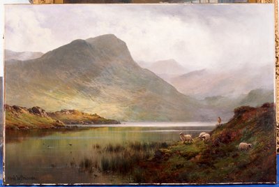 Loch Ness od Alfred de Breanski