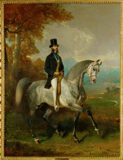 Alfred de Montgomery / Gem. v. De Dreux od Alfred Dedreux