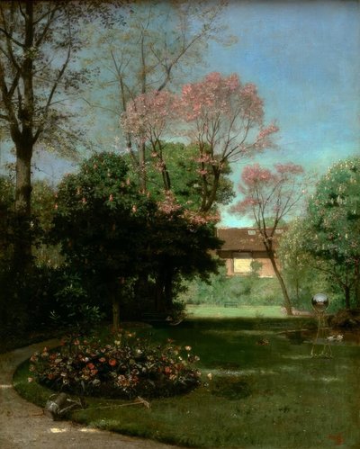 Zahrada Alfreda Stevense od Alfred de Knyff