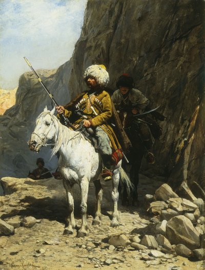 Kozák od Alfred von Wierusz-Kowalski