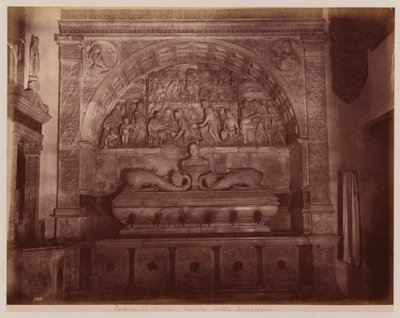 La Certosa di Pavia: Koryto na mytí nádobí v sakristii (čb fotografie) od Alfredo Noack