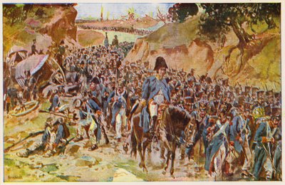 Francouzská invaze do Portugalska od Alfredo Roque Gameiro