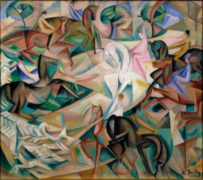 Jezdcova fantazie o dámě v růžovém od Alice Bailly