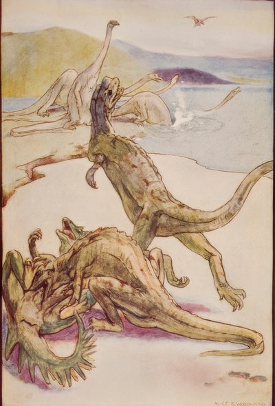 dinosaurus od Alice Bolingbroke Woodward