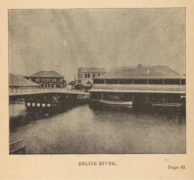 Řeka Belize od Alice Dixon Le Plongeon