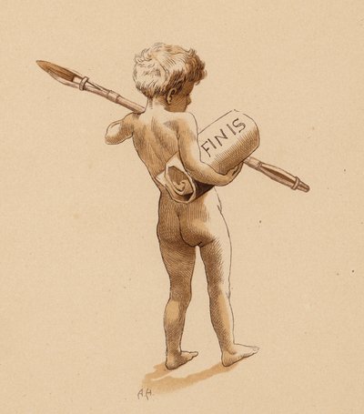 Finis (barevná litografie) od Alice Havers
