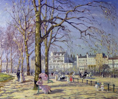 Jaro v Hyde Parku od Alice Maud Fanner