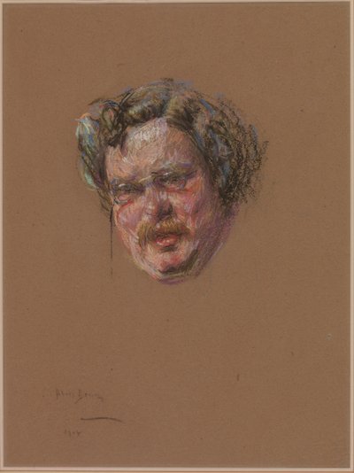 Gilbert K. Chesterton od Alice Pike Barney