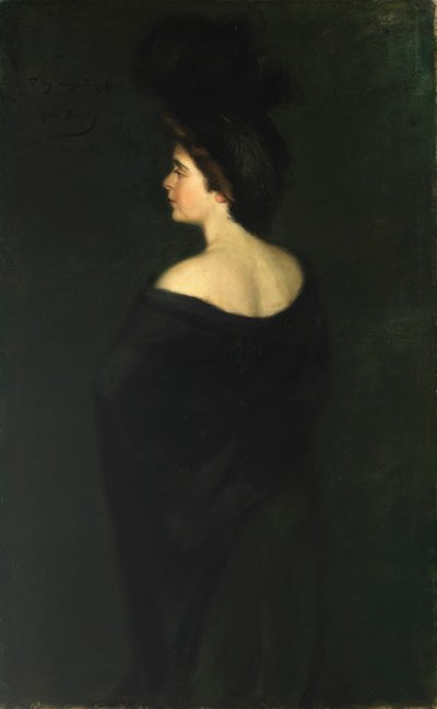 Laura in Blacks, 1899. od Alice Pike Barney
