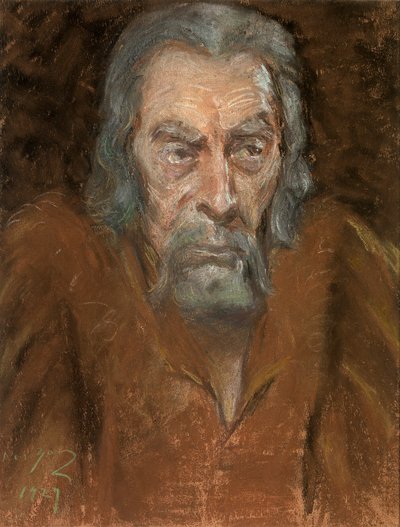 R. D. Shepherd jako Shylock od Alice Pike Barney