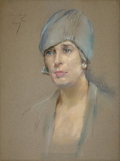 Návštěvník (paní Richard P. McCullough) od Alice Pike Barney