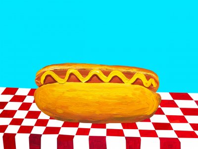 Klasický piknik s hot dogy od Alice Straker