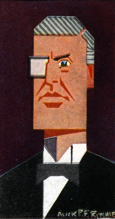 Austen Chamberlain, 1926 od Alick P. F. Ritchie