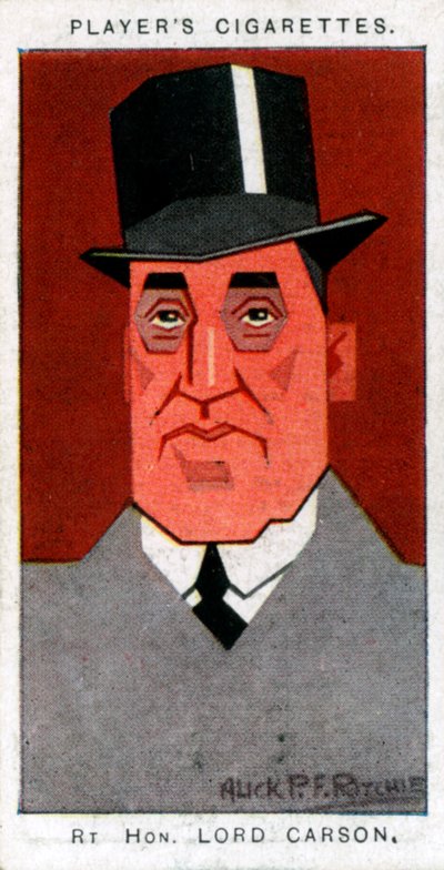 Edward Carson, 1. baron Carson, Ulster vůdce a advokát, 1926. od Alick P. F. Ritchie