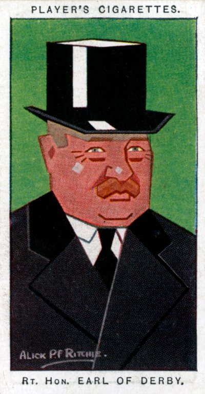 Edward George Villiers Stanley, 17. hrabě z Derby, 1926. od Alick P. F. Ritchie