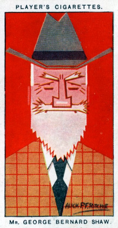 George Bernard Shaw , irský dramatik, 1926. od Alick P. F. Ritchie